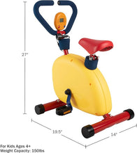 Carregar imagem no visualizador da galeria, Kit Brinquedos De Academia Para Crianças- Esteira - Bicicleta - Barra - Kit Completo Para Muita Diversão